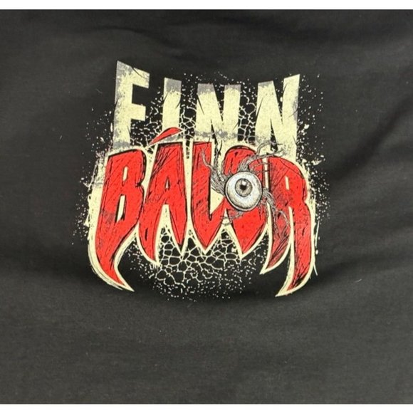 FINN BALOR T Shirt Summon the Demon NXT Wrestling Graphic Tee Black Mens XL - Picture 6 of 6